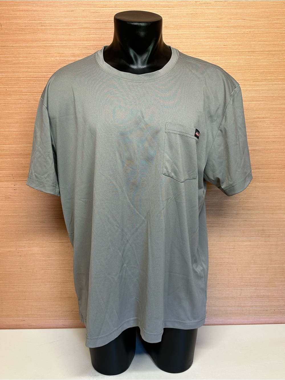 Dickies Gray Short Sleeve Pocket Tee T-Shirt Adult Size 2XL